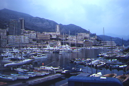The harbour of Monaco. - Click to read about this site.