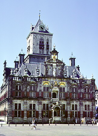 Delft City Hall. - Click to read about this site.