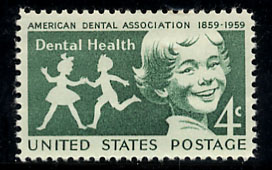 États-Unis 1959 Dental Health